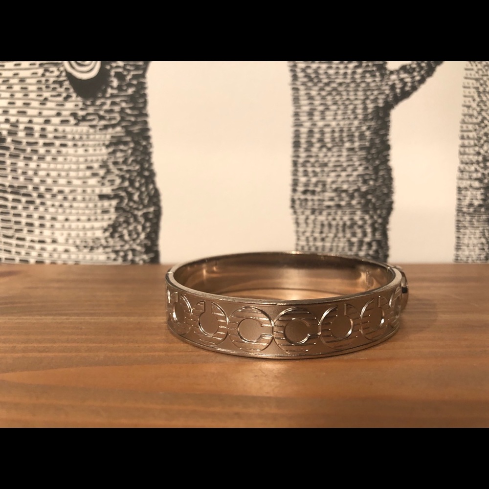 Coach Silver Cuff Bracelet